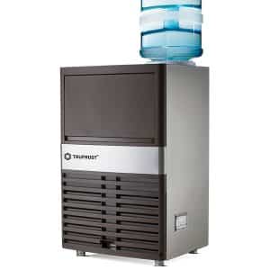 ice machine with storage bin