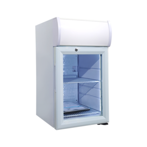 Display Freezer Front View Beverage Cooler Counter Top