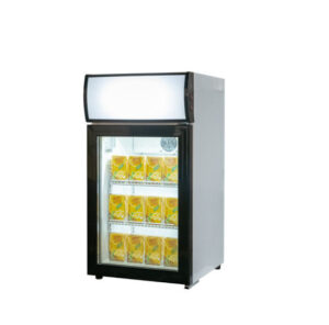 Unifrost Commercial Kitchen Equipment Mini-Glass-Door-Chiller-Small-Fridge-Counter-Top-Display-Cooler