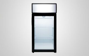 Counter top display freezer 58 liter for colddrinks beverages
