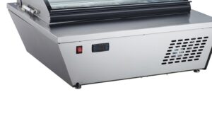 automatic defrost direct cooling ice cream display showcase freezer