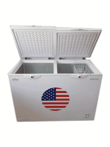 celfrost two lid deep freezer