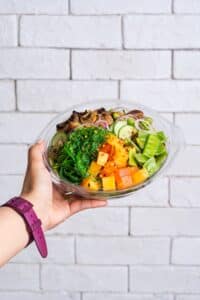 food from deep freezer