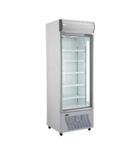 single door display freezer showcase