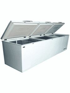 three lid deep freezer unifrost large freezers commercial storage