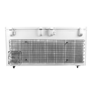 two door back side deep freezer unifrost food service equipment