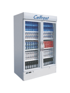 two-door-upright-standing-chiller-cooler-600 to 1000 liter 