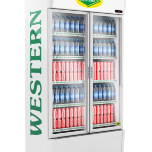 Western Double Door Visi Cooler (800 Liters, 10 Shelves)