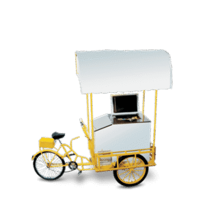 Western Freezer on wheels